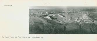 View over Cowbridge from Mount Ida 1960s 