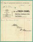 37 High St, Cowbridge, 1916 invoice 