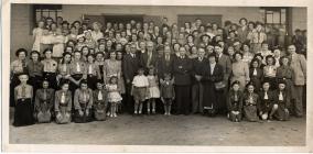 Cowbridge group with Guides etc 1950s 