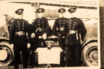 Cowbridge fire crew ca 1950s 