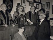 Cowbridge mayor and officials 1950s 