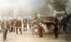 Cowbridge fire brigade drill 1909 