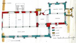 Holy Cross, Cowbridge, plan  