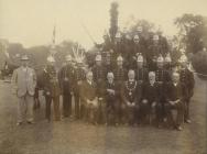 Cowbridge fire brigade and officials 1908-9