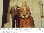 Tony Cooksley, Cowbridge mayor 1961 