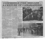 Cowbridge fire brigade history  
