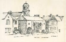 Town Hall, Cowbridge, sketch 