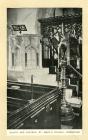 St Mary's, Cowbridge, pulpit & lectern...