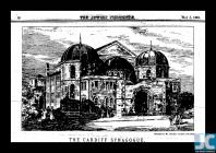 Drawing of the synagogue on Cathedral Road,...