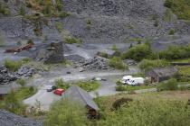 Aberllefenni slate quarry 2015