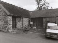 Outbuildings belonging to Brynmair smallholding...