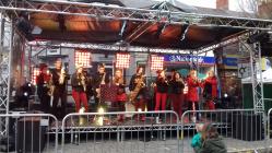 Wonderbrass at Penarth Christmas Carnival 20.11.16