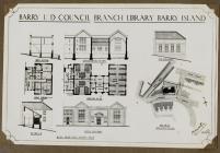 Plans for Barry U D Council Branch Library...