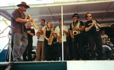 Wonderbrass at Brecon Jazz