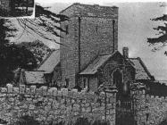 St Tydfil's church, Llysworney 1950s 