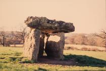 St Lythans burial chamber, near Barry  