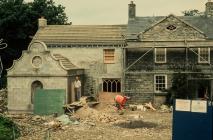 Howe mill, near Cowbridge 1991 - renovations 