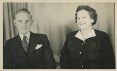 Billy and Mary Batt of Cowbridge 1950s 