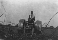 David Edwards of Trathllwyn farm 1950  