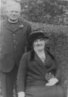 Revd L. Hopkin James and wife of Cowbridge 1920s 