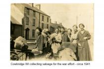 W I in Cowbridge, collecting for the war effort...