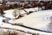 View from Mount Ida, Cowbridge 1991 