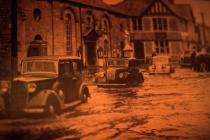 Cowbridge High Street flood 1948  
