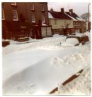 Eastgate, Cowbridge, in snow 1978 