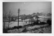 View from Tyla Rhosyr, Cowbridge, late 1950s 