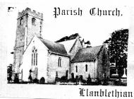 Llanblethian church, near Cowbridge 