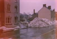 Eastgate, Cowbridge, 1978 snow  