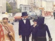 Cowbridge carnival participants 1970s 