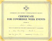 Cowbridge Week' soap box derby 1975 