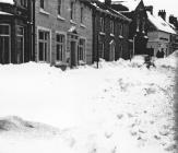 Cowbridge under snow, February 1978 