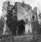 Llanblethian castle, nr Cowbridge 1978 