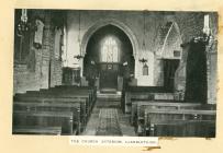 Llanblethian church, nr Cowbridge ca 1926 