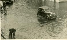 Cowbridge High Street floods 1948 