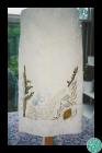 Photograph of a Torah mantle made by Trude Owen...