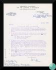 Letter from the Rabbinical Commission for the...