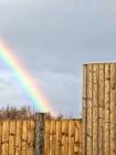 Rainbows from Windows by Eleanor taken in Llanmaes