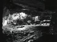 Inside open top chamber, Aberllefenni quarry