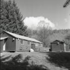 Old training field centre, Dyfi forest, near...