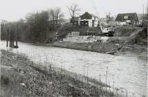 Construction of Cambrian Bridge, Newtown, 1992