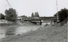 Construction of Cambrian Bridge, Newtown, 1992