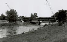 Construction of Cambrian Bridge, Newtown, 1992