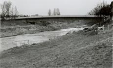 Construction of Cambrian Bridge, Newtown, 1992