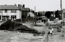 Adeiladu Pont y Cambrian, Y Drenewydd, 1992