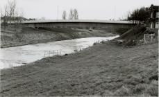 Building work for Cambrian Bridge, Newtown, 1993