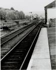 Platform at Newtown Railway Station