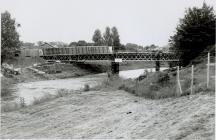 Construction of Cambrian Bridge, Newtown, 1992